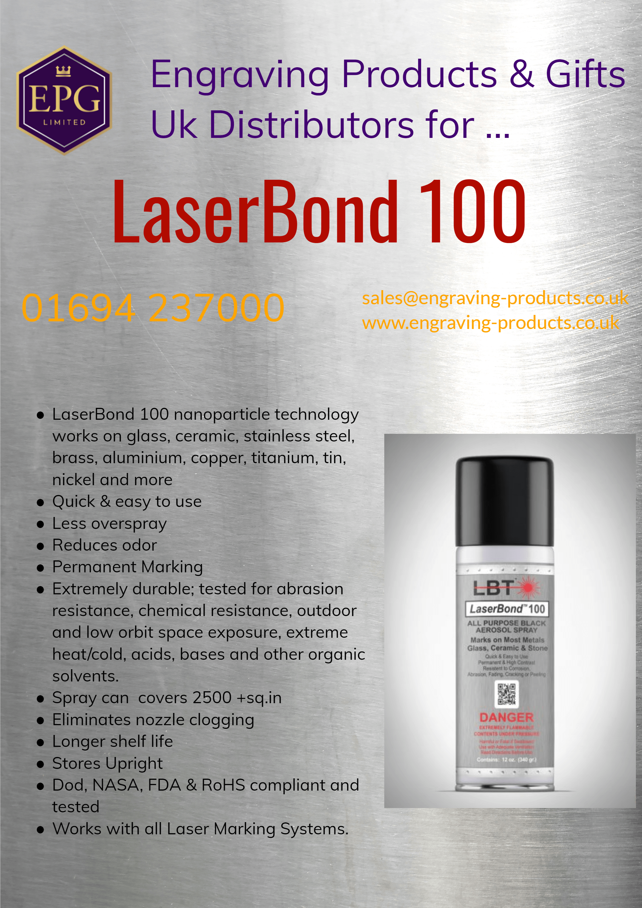 Laser Marking Spray